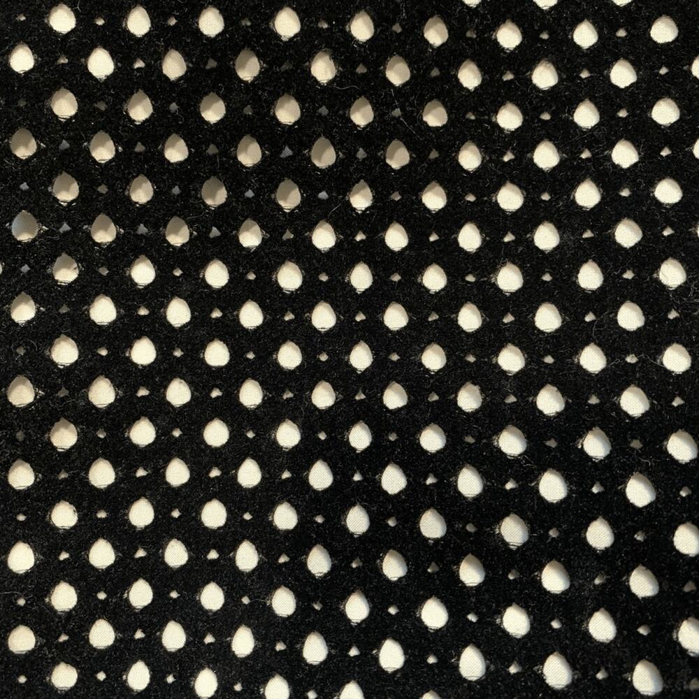 CeCe Retro Black White Polka Dot Dress Peter Pan Collar Whimsical Bow Tie Size 6 - Picture 10 of 11